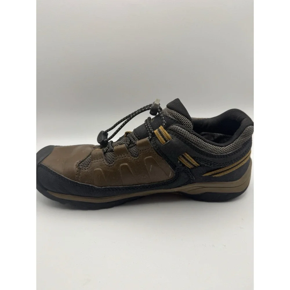 Keen Targhee 3 Low Height Men's Size 6 Waterproof Hiking Shoes Bungee Cord/Black